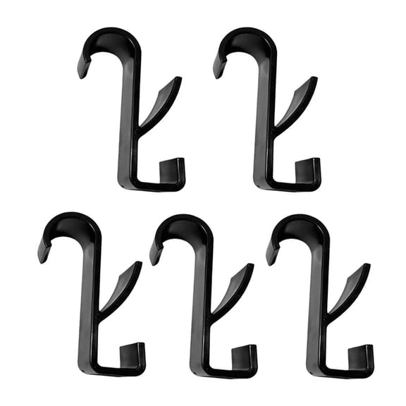 Over The Door Hooks, Multifunctional Towel Holder Heavy-Duty Organizer Bedroom Hanger Plastic Closet Single Hook Towel Radiator Rack for Hanging Coat Robe Clothes