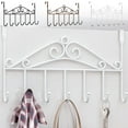 thumbnail image 1 of Over the Door Hooks,Wall Hooks,No Need To Punch Holes Wall Hanging Coat Rack Gods The Door Hangers Wall Hanging Sub Strong Non Marking Clothes Cap Coat Hooks, 1 of 7