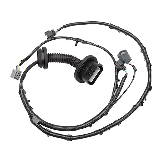 Door Jumper Wire Assembly Fits for 2009 2010 2011 2012 2013 2014 F150 Crew Cab Rear Passenger Side Replace 9L3Z-14630-CAA AL3T-14632-DD 9L3T-14632-JCA