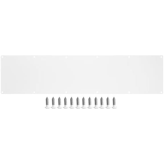 Door Kick Plate 8x28 inches Acrylic Decorative Plates Protector for Doors, 1/10 inch Thickness 8"x 28" (White)$$Tools & Hardware Other