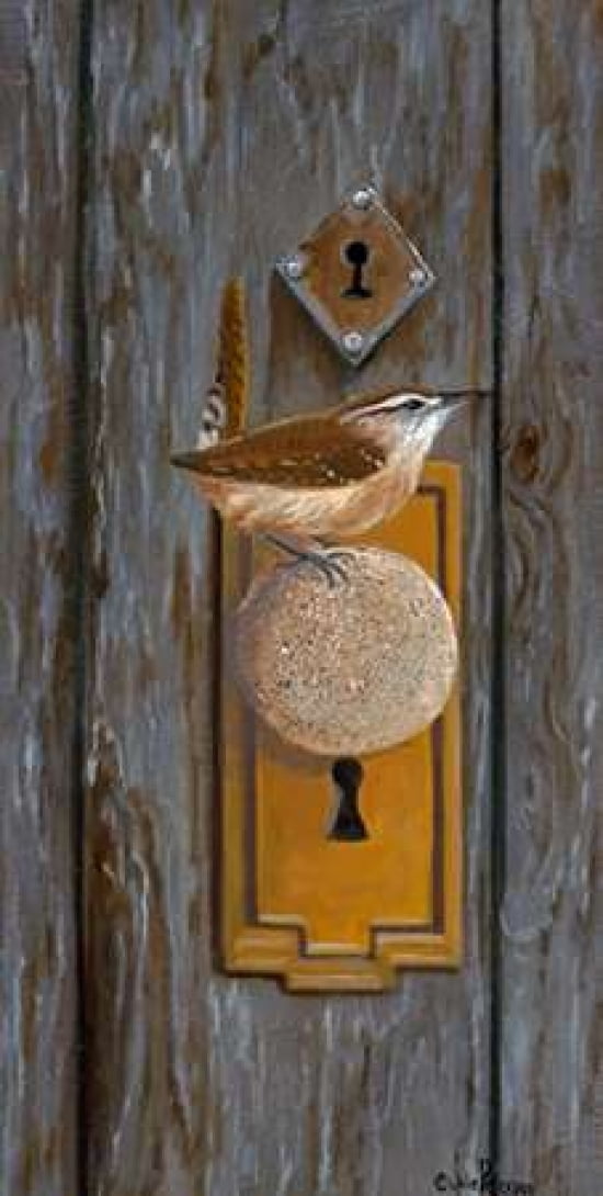 Door Knob Canvas Art - Julie Peterson (24 x 48)