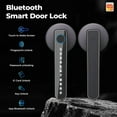 thumbnail image 1 of Door Knob Fingerprint Door Lock Smart Locks with Passcode Keypad Biometric Keyless Entry Door Lock with Handle, 1 of 1