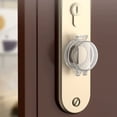 thumbnail image 1 of Door Knob Safety Cover Lock Prevent Lockout Protector for Home Standard Knobs, 1 of 8