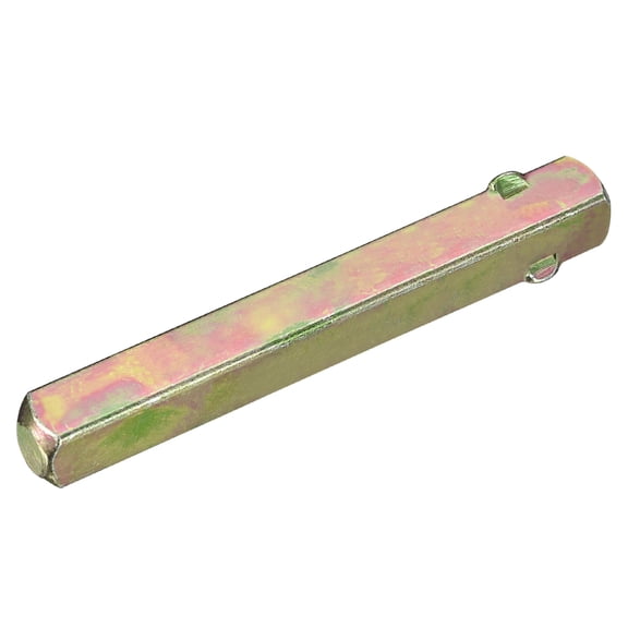 Door Knob Spindle, 65mm Long Door Spindle Replacement Door Handle Parts for 7mm Thick Doors, Gold