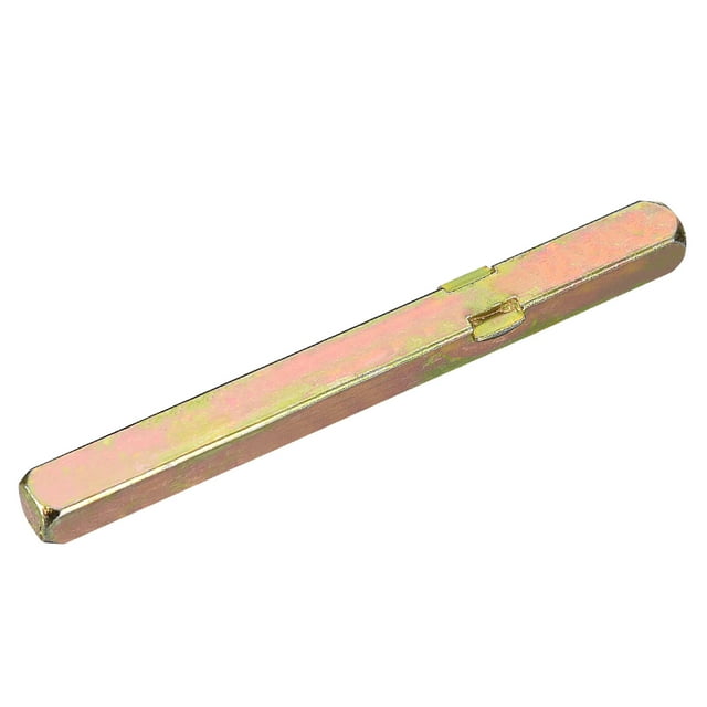 Door Knob Spindle, 90mm Long Door Spindle Replacement Door Handle Parts