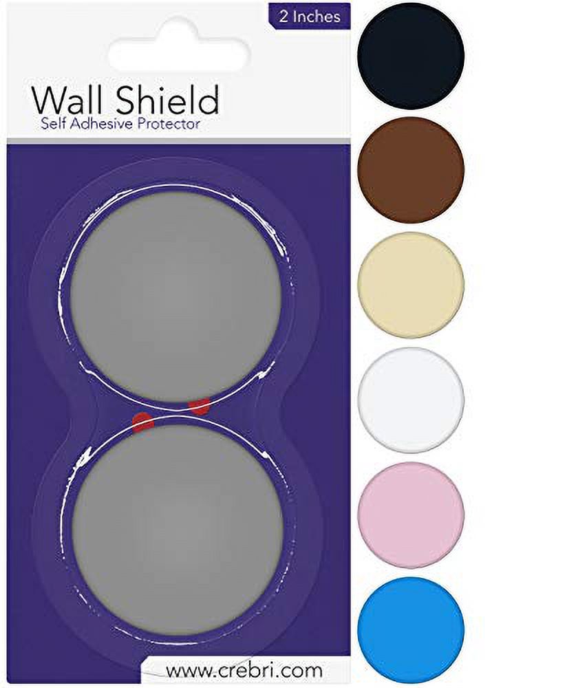 Door Knob Wall Shield, Rubber Wall Protector Plate, Door Handle Bumper