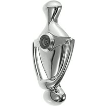 Zinc Alloy Door Knocker with Peephole Front Door Knocker and Viewer