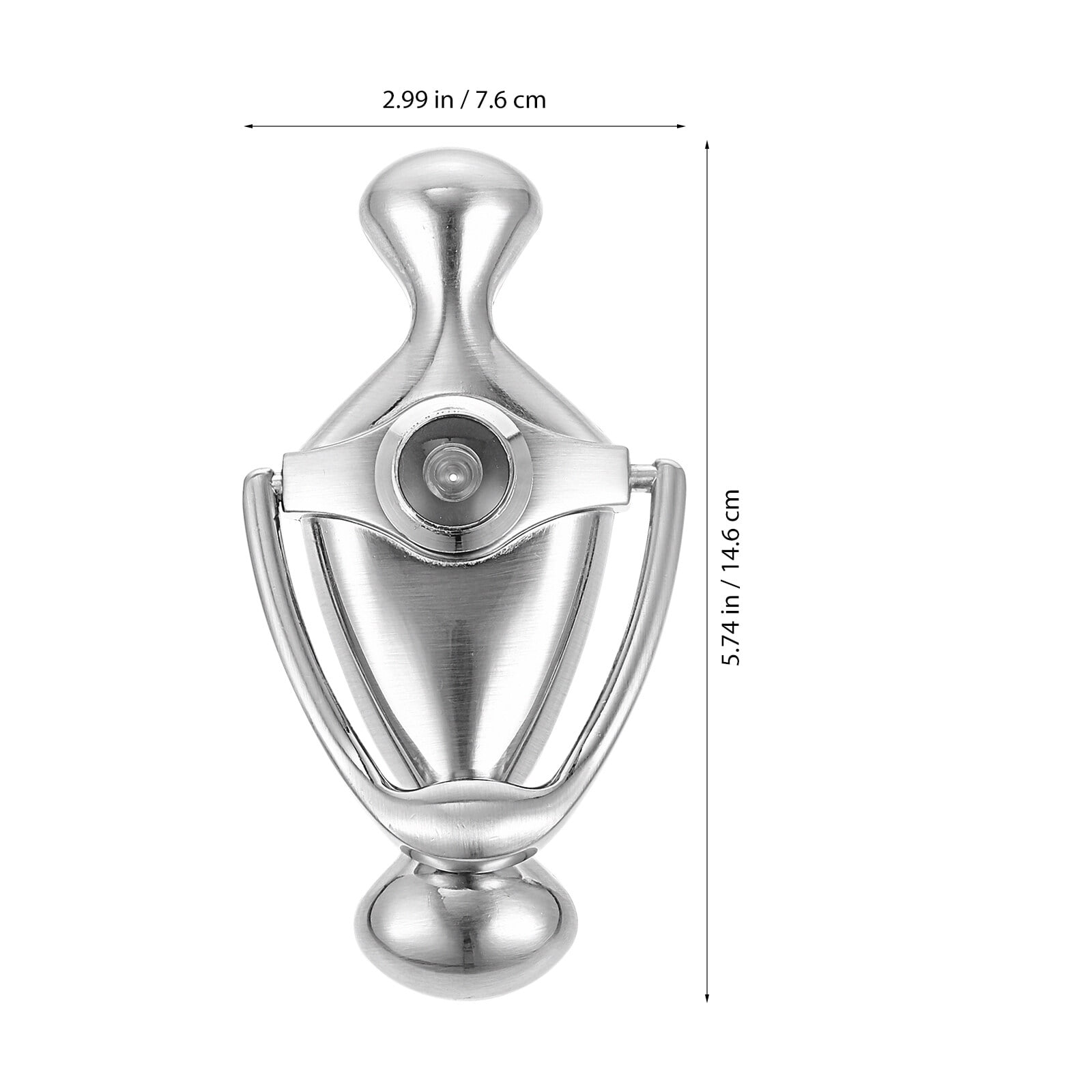 Door Knocker Front Door Knocker and Viewer Zinc Alloy Door Knocker with