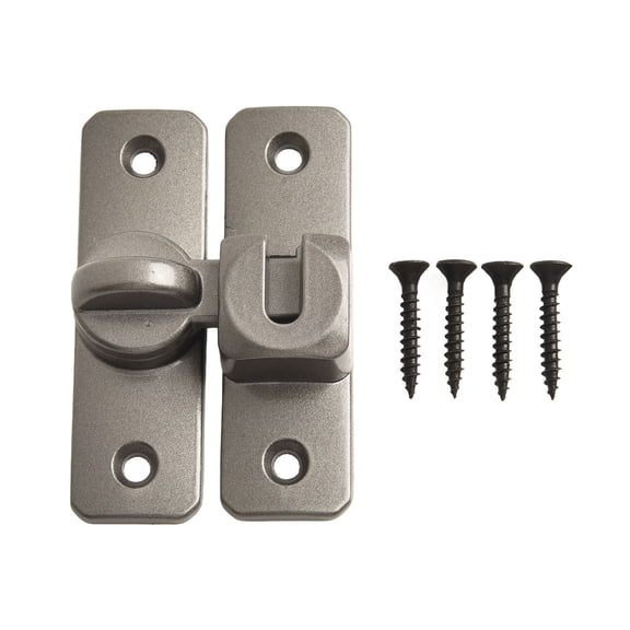 Door Latch Door Bolts Home Security Heavy-duty Zinc Alloy 90 180 Degree Easy Installation Sliding Door Lock Anti-theft Lock