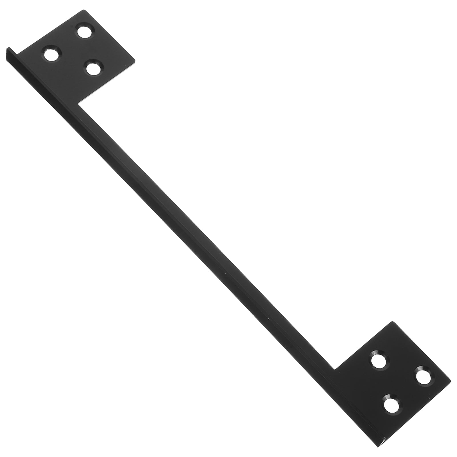 Door Latch Guard Outswing Security Bar Stainless Steel Home Plate