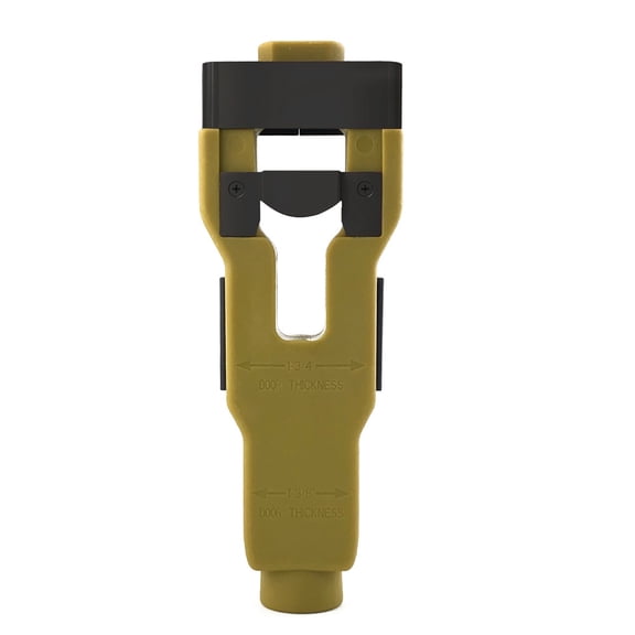 Door Latch Mortise Tool, Accurate Scoring & Chiseling Installation Kit, Professional Door Latch Jig for Fast, Accurate Door Hardware Fitting (Green)