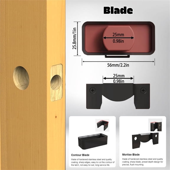 Door Latchs Mortise Tool