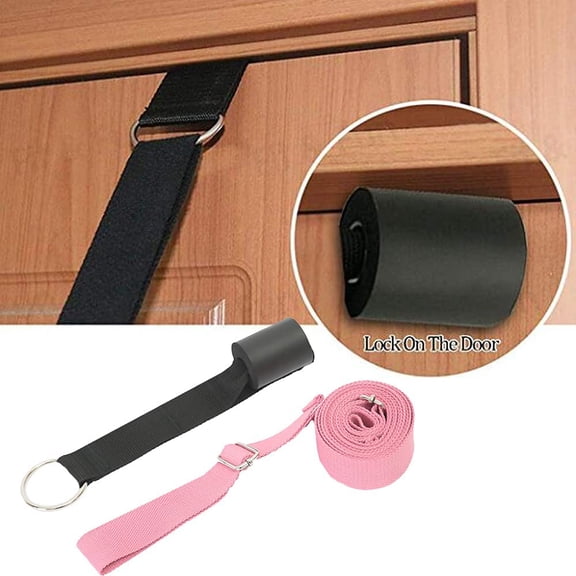 Door Leg Stretcher, Door Flexibility & Stretching Leg Strap - Great for Ballet Cheer Dance Gymnastics or Any Sport Leg Stretcher Door Flexibility Trainer Premium Stretching Equipment