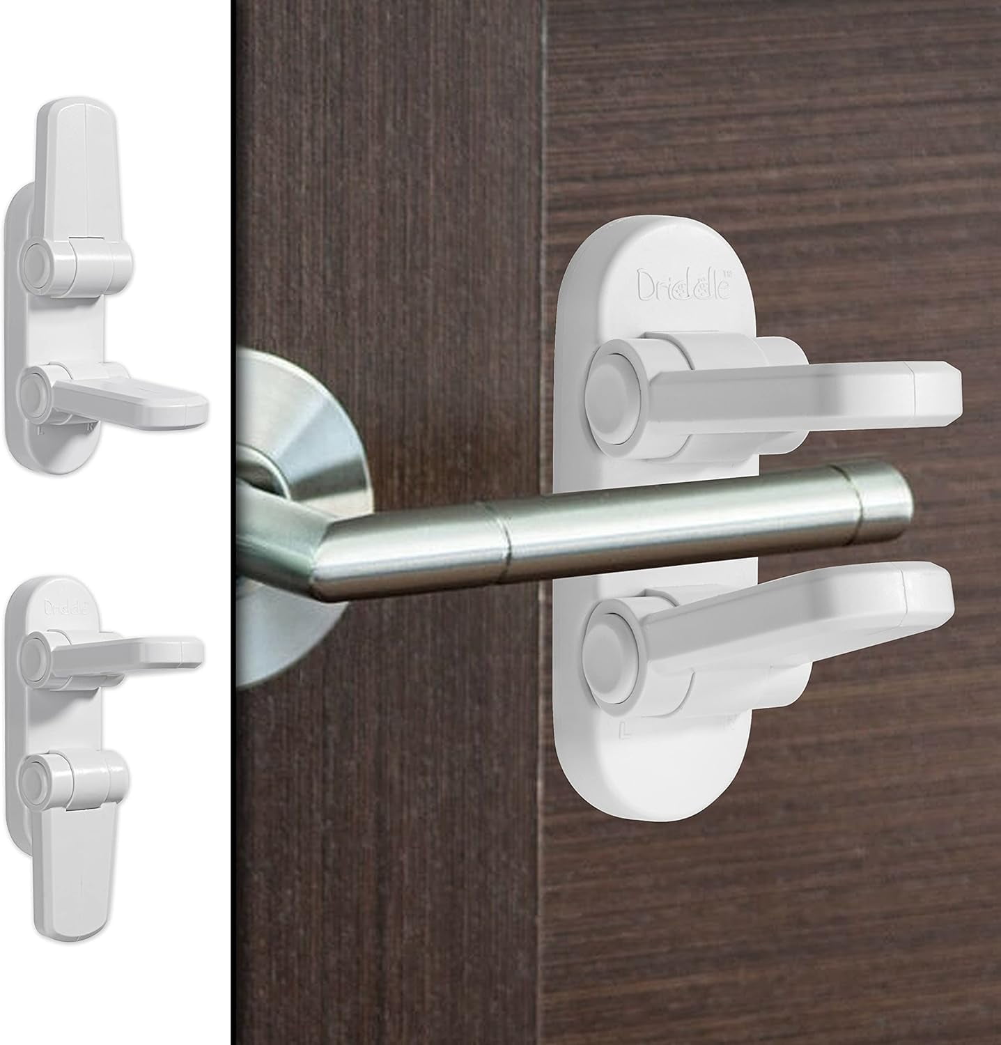Door Lever Baby Safety Lock Prevent Little Kids from Opening Doors