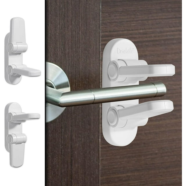 Door Lever Baby Safety Lock Prevent Little Kids from Opening Doors