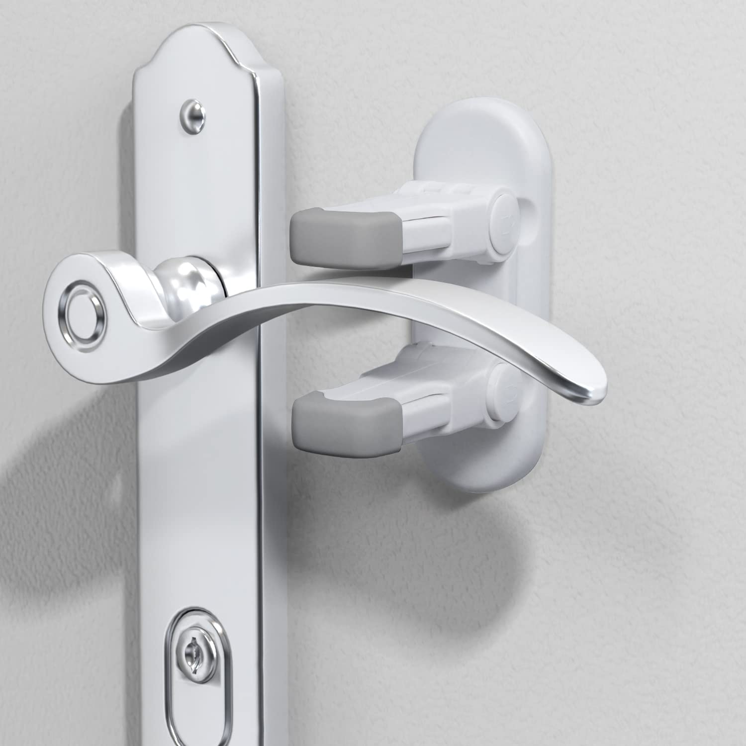 Door Lever Lock (3 Pack) Door Locks for Kids Safety, Baby Proofing Door