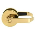 thumbnail image 1 of Door Lever Lockset, Heavy Duty Grade 2, Polished Brass, Lawrence Hardware, 1 of 3