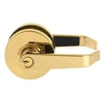 thumbnail image 1 of Door Lever Lockset, Heavy Duty Grade 2, Polished Brass, Lawrence Hardware, 1 of 1