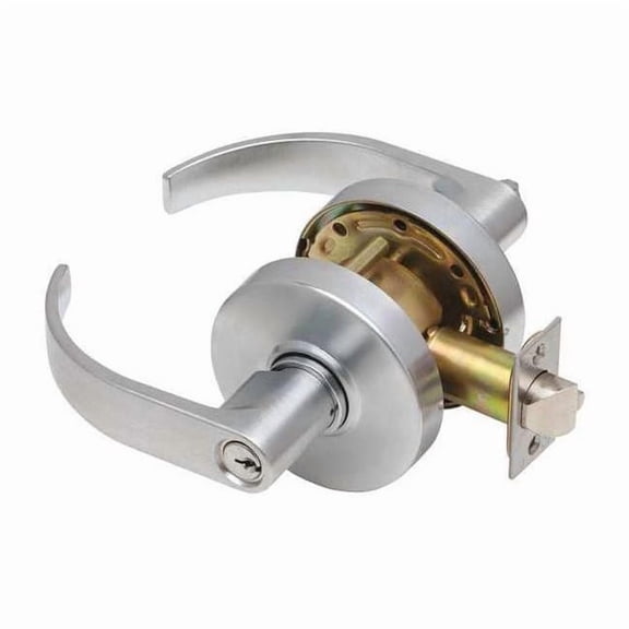 Door Lever Lockset, Mechanical, Asylum C1000-ASYL-C-626-KDC