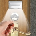 thumbnail image 1 of Door Light, Keyhole Light with Auto Sensor Motion Detector, LED Night Light for Bathroom, Kids Room, Kitchen, Bedroom, Stairway(Silver), 1 of 9