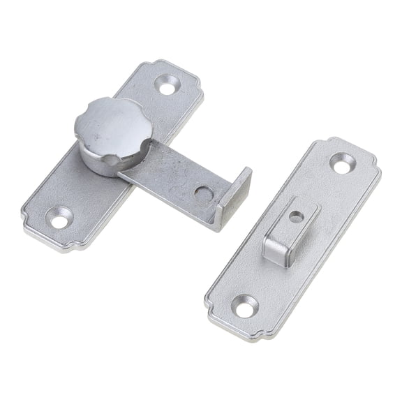 Door Lock 90 Degree Barn Bolt Cast Stainless Steel Hook Latches Window Cabinet Locks Sliding Gate Lock