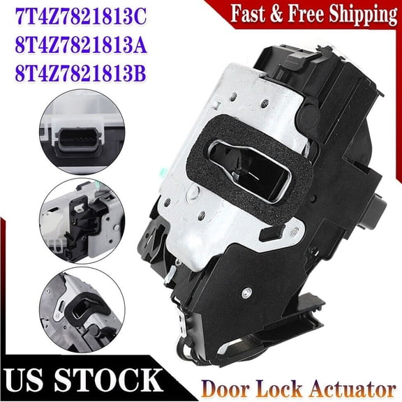 Door Lock Actuator Latch Front Left Driver For 2009-2012 Ford Escape Focus F150
