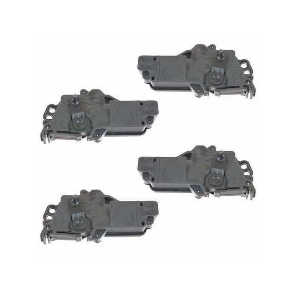 Door Lock Actuator Set 4 Piece Set - Compatible with 1999 - 2007 Ford F-550 Super Duty 2000 2001 2002 2003 2004 2005 2006