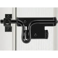 thumbnail image 1 of Door Lock Bolt Gate Latch - Heavy Duty Fence Slide Latches Outdoor Doors Latches Hardware Vinyl Gates Locks Black Barrel Bolt Locking Sliding Bolt Latch Padlock Hole for Wooden Fence Yard Shed Barn, 1 of 7