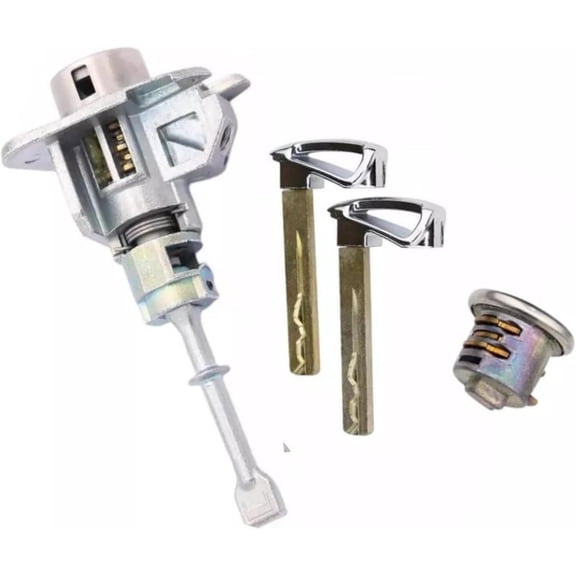 Door Lock Cylinder 2 Keys & Rotor-Glove Box Set For Hyundai Santa Fe 2013-2018 Santa Fe Sport 2013-2018 Santa Fe XL 2019, 819052W000 81905-2W000