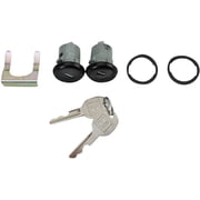 Door Lock Cylinder 2 Piece - Compatible with 1975 - 1986 Chevy K5 Blazer 1976 1977 1978 1979 1980 1981 1982 1983 1984 1985