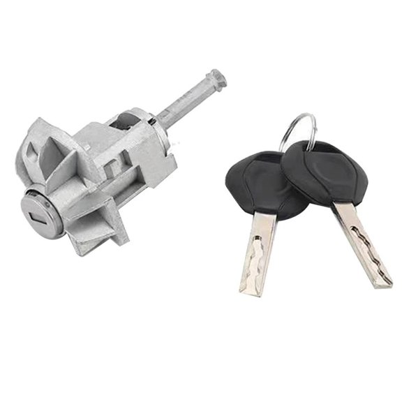 Door Lock Cylinder Assembly, With 2 Keys Replacement Parts OE: 51217019975 Left Front Door Suitable For 2001-2006 For BMW E46 3 Series