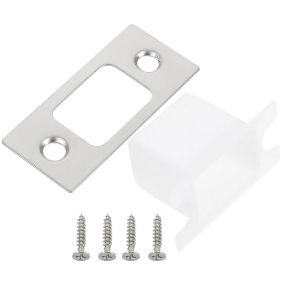 Door Lock Guide Plates Cerradura Puerta Gate Locks Stainless Steel Strike Filler Front