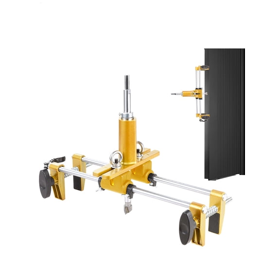 Door Lock Hole Opener Kit, Door Lock Slotting Kit, Lock Mortiser for Wooden Doors, Mortising Machine Mortise Jig with 3 Drill Bits