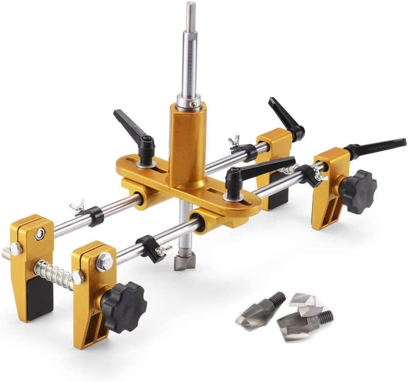 Door Lock Hole Opener Kit Lock Mortiser for Wooden Doors Lock Installation/Change Mortising