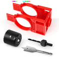 Door Lock Installation Kit,Door Hole Drilling Kit for Deadbolts and