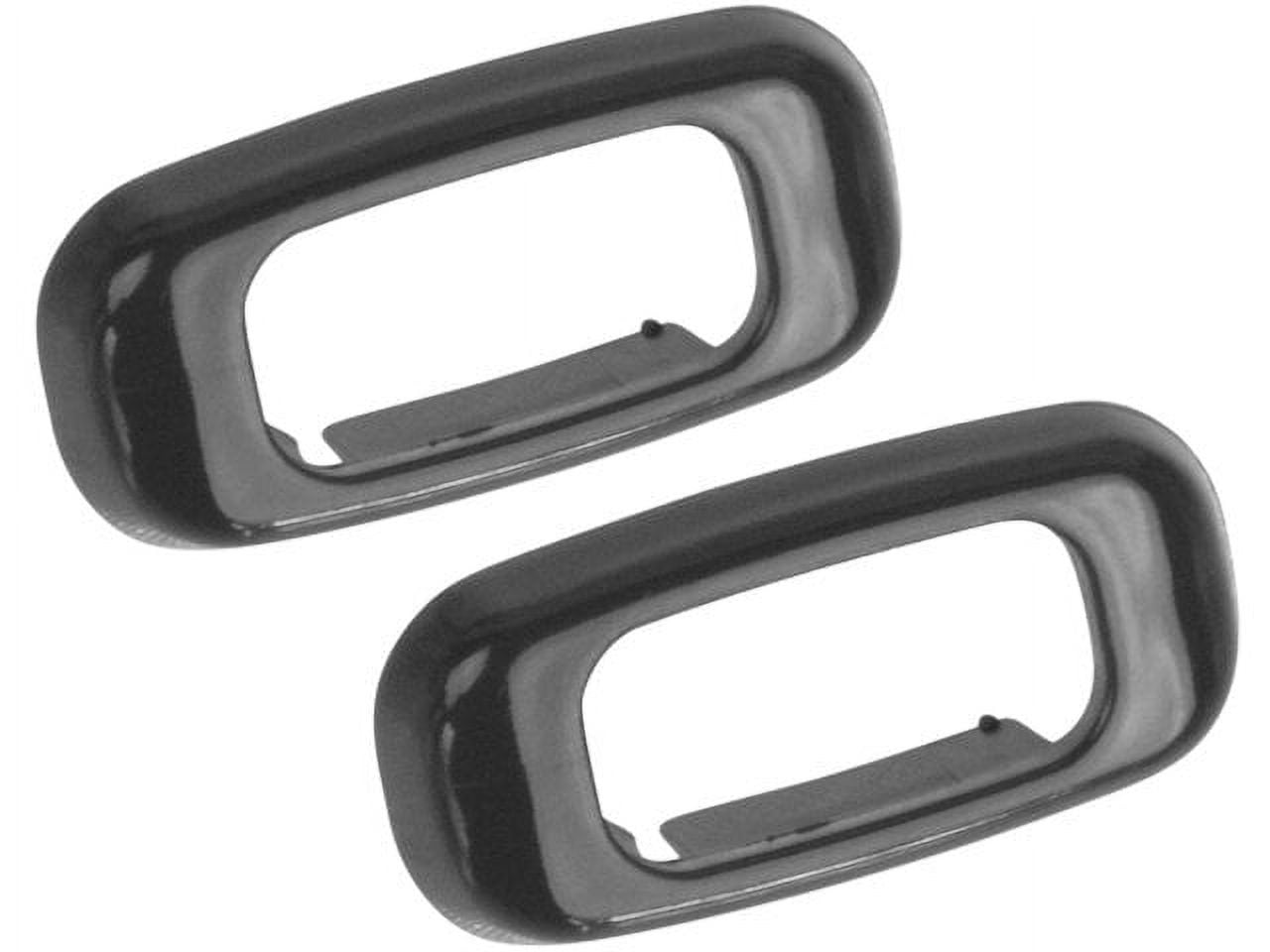 Door Lock Knob Bezel Set 2 Piece Set Compatible with 1990 1995