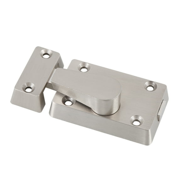 Door Lock Latch, Privacy Bolt With Bolt-through Fixing Wear-resistant Public Places Lock, Vacant Engaged Offices for Railway Stations