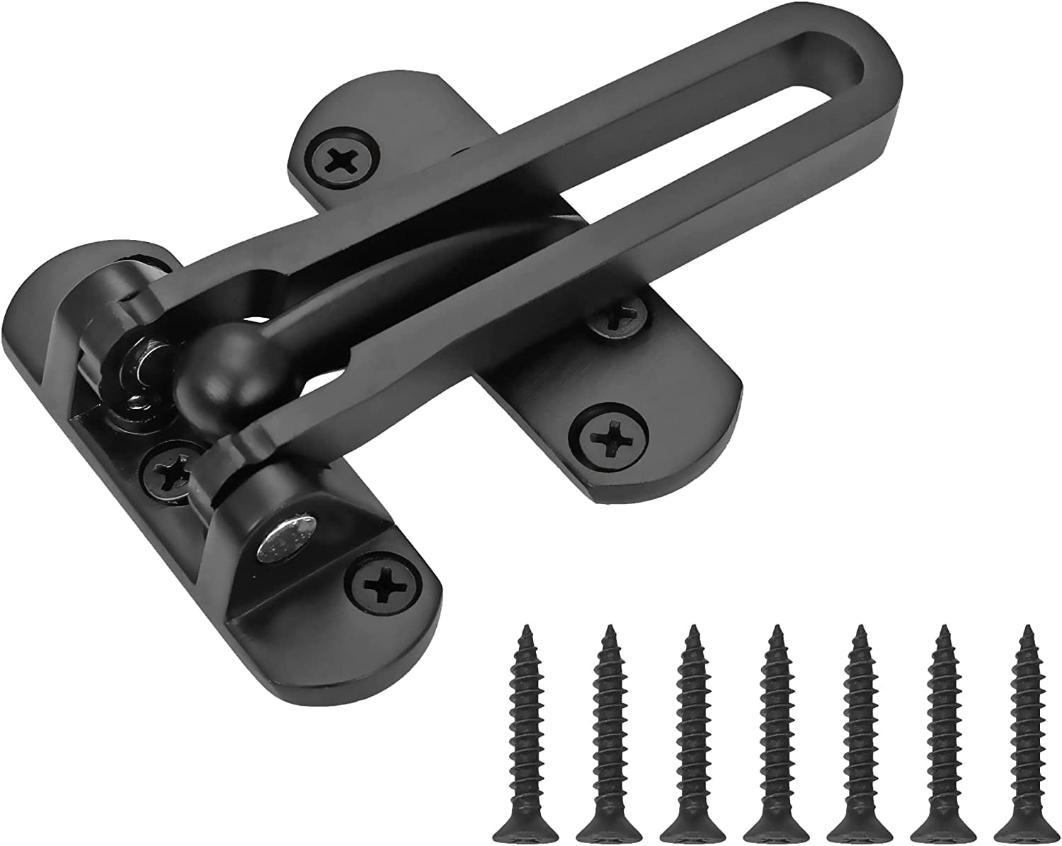 Door Lock Latch for Home & Hotel Security,Brushed Finish SUS304