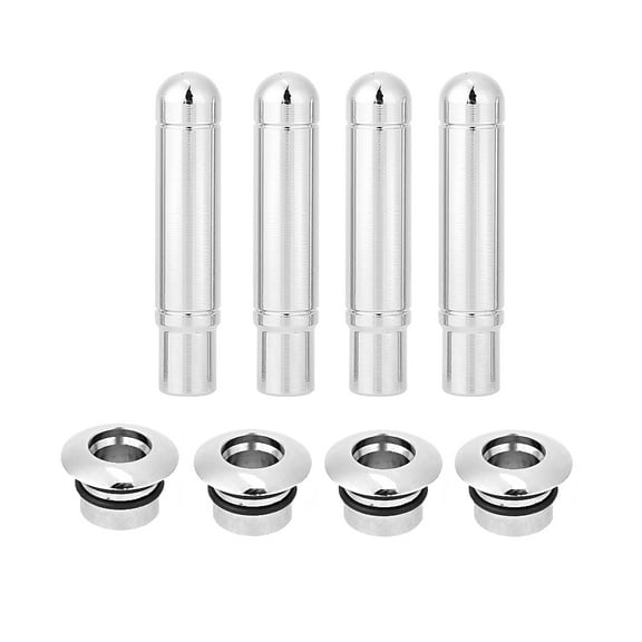 Door Lock Pins Cover, Car Door Lock Knob Rustproof For Car Accessories Replacement For Cruze Malibu