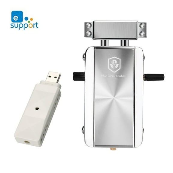 Door Lock,Remote Keyless Lock Kit Ewelink Remote Deadbolt Apartment Lock -theft Deadbolt Door Lock Remote Less Lock Wifi Buzhi Simbae Siuke