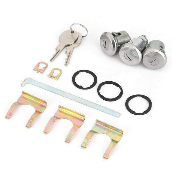 Door Lock Replacement, Door Trunk Key Kit 654394765282 Door Lock, Fits For Fits Fits Fits