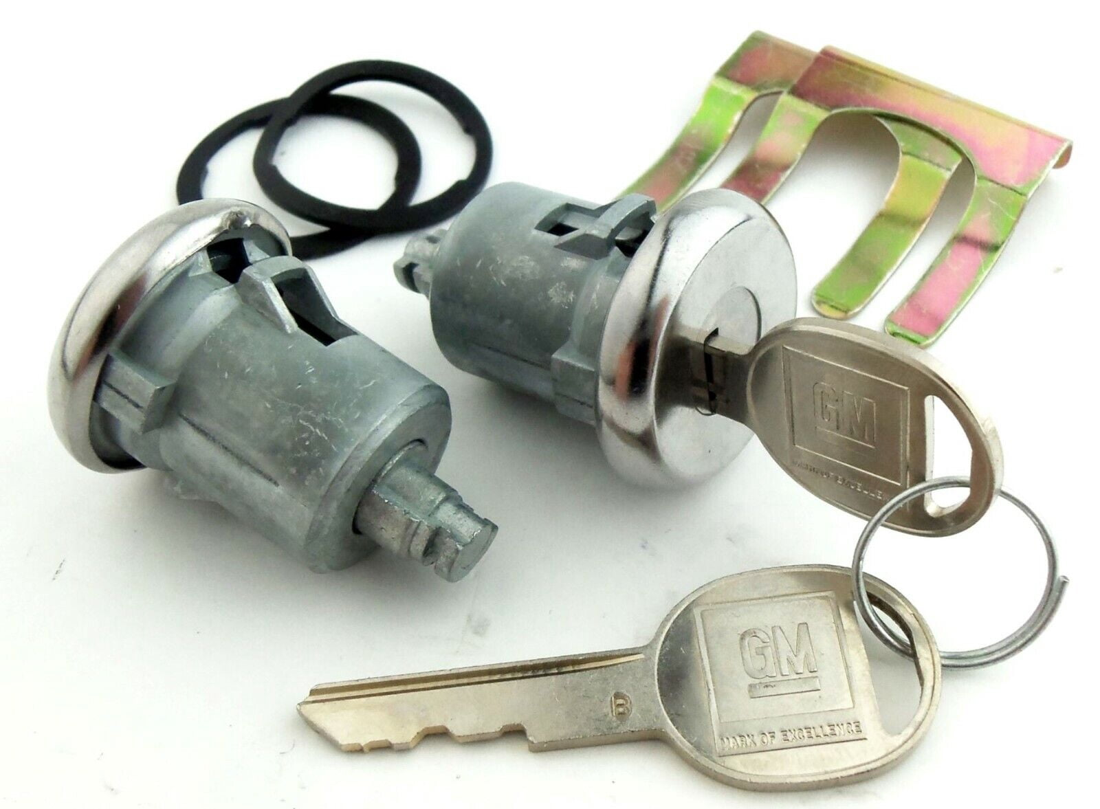 Original Key Door Lock Set For 1970-81 Camaro & 1977-89 El Camino - PY Autolock 5 thumbnail image