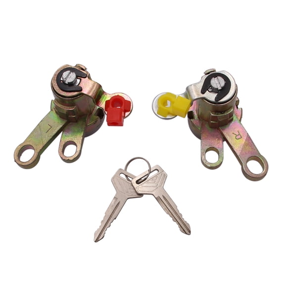 Door Lock Set w/Key (LH&RH) Fit for 92-96 Toyota Camry 69051-33010 69052-33010