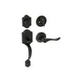 thumbnail image 1 of Door Lock Set with Single Cylinder Exterior and Deadbolt, Reversible for Right and Left Handed Doors, Front Door Handle Set, Oil Rubbed Bronze Finish, 1 of 7