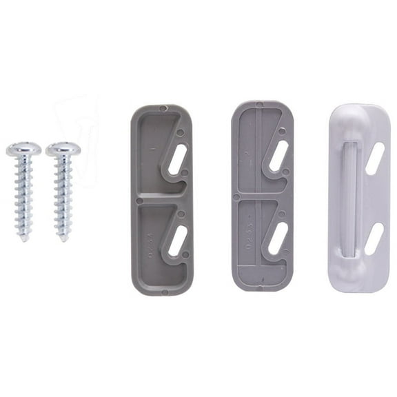 Door Lock Storm Keep White Adj