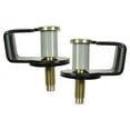 thumbnail image 1 of Door Lock Striker Plate Bolt Set 2 Piece Set - Compatible with 1986 - 1995 Ford Taurus SHO 1987 1988 1989 1990 1991 1992 1993 1994, 1 of 2