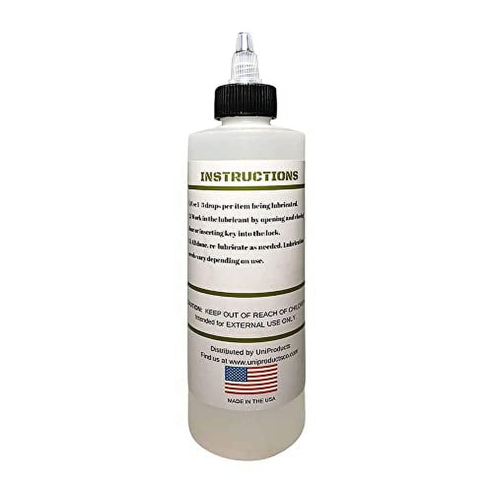 Door, Lock, and Hinge Lubricant 8 Oz Great for Sliding Doors