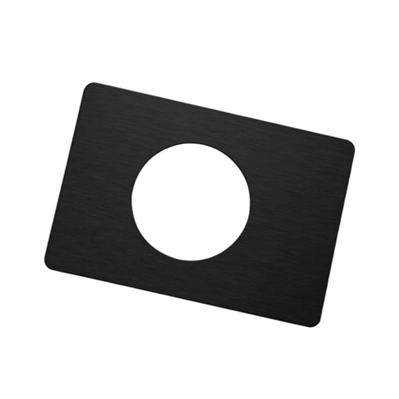 Door Locking Hole Backing Reinforcer Easy to Use Door Knob & Deadbolts Reinforcement Plate for Secure & Aesthetic Repair