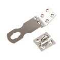 Door Locking Safety Hasp Latch Fixed Plate 304 Stainless Steel for
