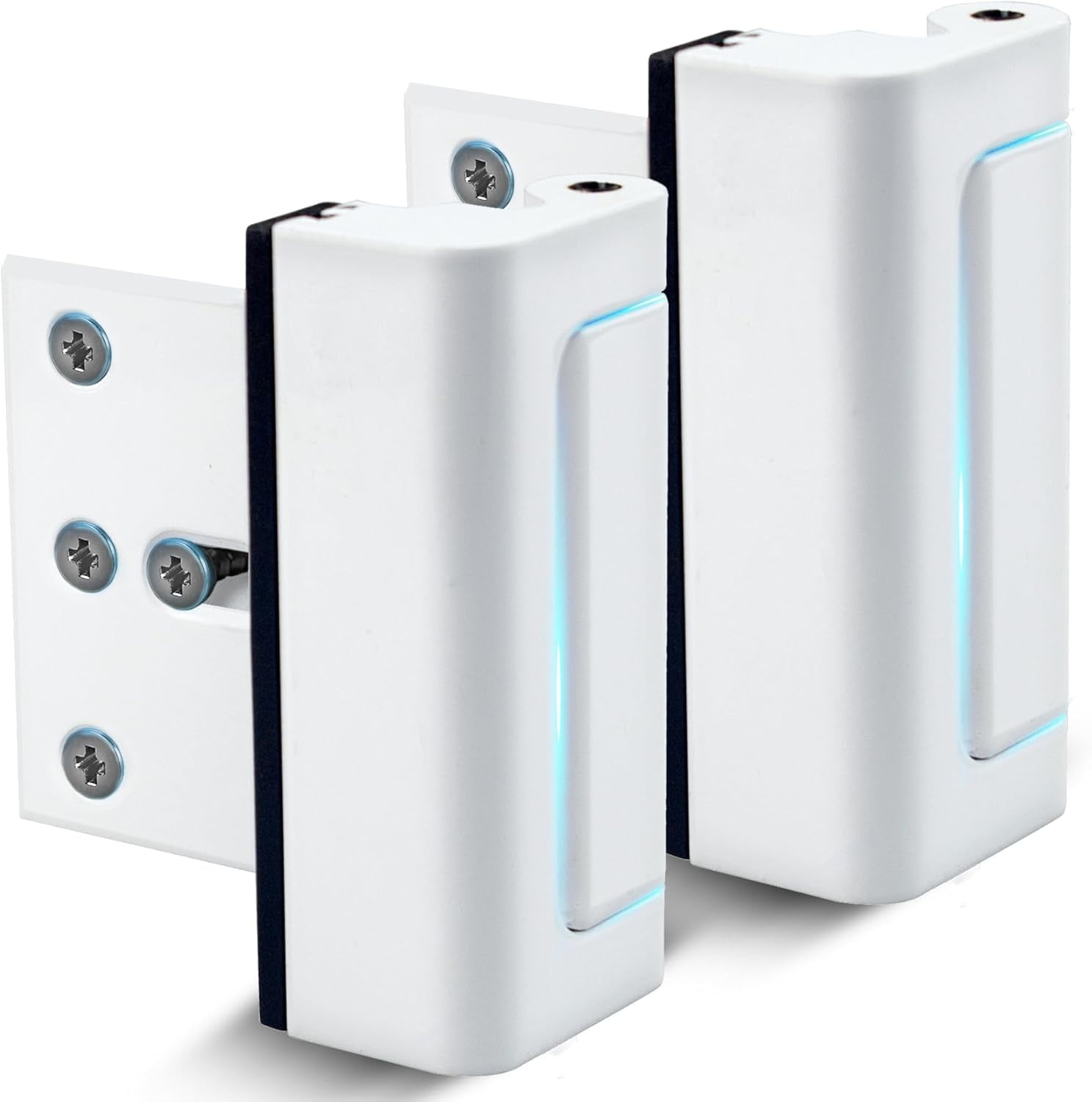 Tamper Lock Door Locks (2-Pack) - Easy To Install Aluminum Home Security Door Locks ...